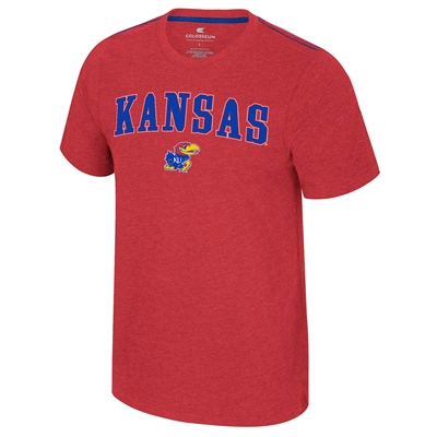 Kansas Jayhawks Colosseum Carmy T-Shirt - Red