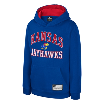 Kansas Jayhawks Colosseum Youth Boys Judo Hoodie -