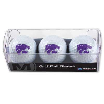 Kansas State Wildcats Golf Balls - 3 Pack