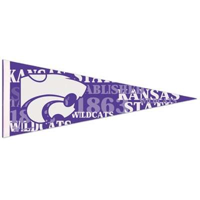 Kansas State Wildcats Premium Pennant - 12" X 30"