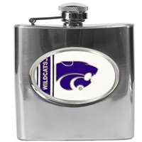 Kansas State Wildcats Stainless Steel Hip Flask