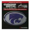 Kansas State Wildcats Oval Auto Emblem