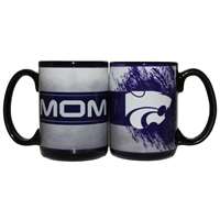 Kansas State Wildcats 15oz Ceramic Mug - Mom