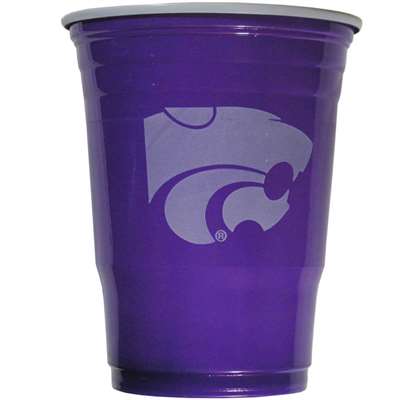 Kansas State Wildcats Plastic Game Day Cup - 18 Count