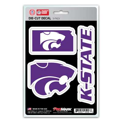 thumbnail image 2 of Kansas State University Wildcats Large Cornhole Decals - Set Of 2 - Officially Licensed 2 of 3