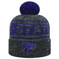 Kansas State Wildcats Top of the World Sock It 2 Me Knit Beanie