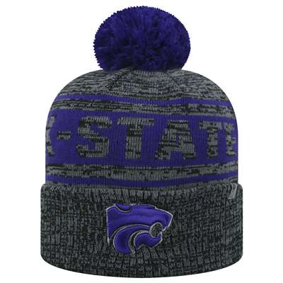 Kansas State Wildcats Top of the World Sock It 2 Me Knit Beanie