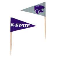 Kansas State Wildcats Toothpick Flag - 36 Pack