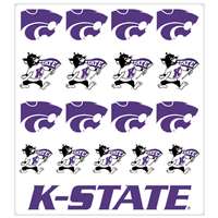 Kansas State Wildcats Multi-Purpose Vinyl Sticker Sheet
