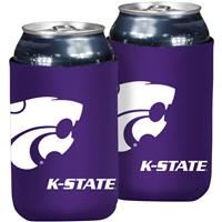 Kansas State Wildcats Oversized Logo Flat Coozie