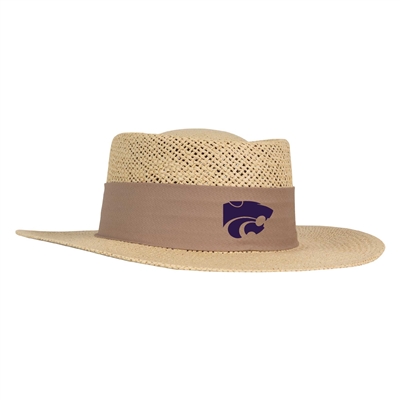 Kansas State Wildcats Ahead Gambler Straw Hat