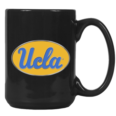 UCLA Bruins 15oz Black Ceramic Mug
