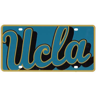 Ucla Bruins Full Color Mega Inlay License Plate