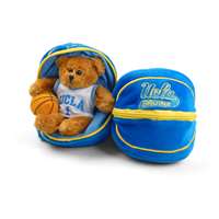 UCLA Burins Stuffed Bear in a Ball - Basketball