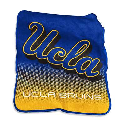 UCLA Bruins Raschel Throw Blanket - Fade