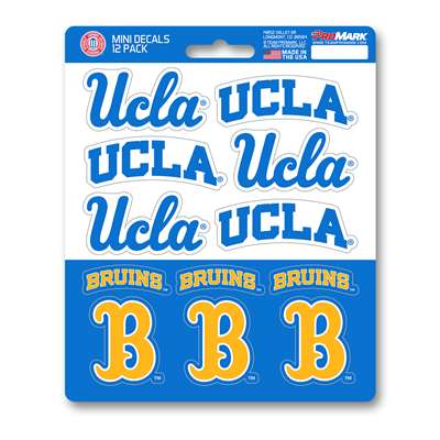 UCLA Bruins Mini Decals - 12 Pack