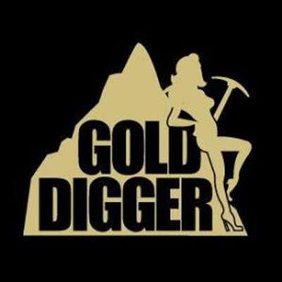 Har råd til overse sladre Gold Digger T-Shirt