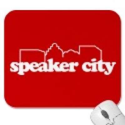 Speaker City Mouse Pad