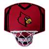 Louisville Cardinals Mini Basketball And Hoop Set