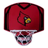 Louisville Cardinals Mini Basketball And Hoop Set