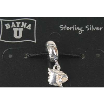 Louisville Cardinals Sterling Silver Charm Bead