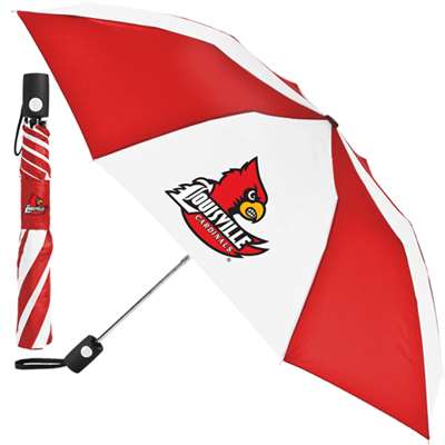 Louisville Cardinals Umbrella - Auto Folding