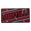 Louisville Cardinals Full Color Mega Inlay License Plate