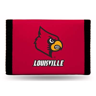 Louisville Cardinals Nylon Tri-Fold Wallet