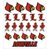 Louisville Cardinals Multi-Purpose Vinyl Sticker Sheet