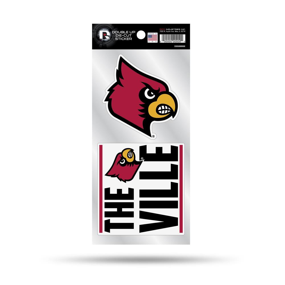 Louisville Cardinals  Die Cut Decal from Rico 