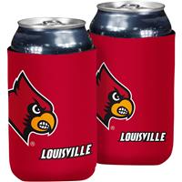 Louisville Cardinals Oversized Logo Flat Coozie