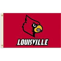 Louisville Cardinals 3' x 5' Flag - Red