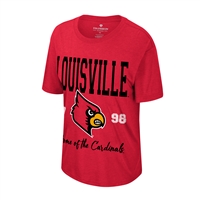 Louisville Cardinals Womens Colosseum Ever Oversiz