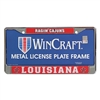 Louisiana Lafayette Ragin Cajuns Metal License Plate Frame w/Domed Acrylic