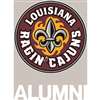 Louisiana Lafayette Ragin Cajuns Transfer Decal - Alumni