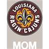 Louisiana Lafayette Ragin Cajuns Transfer Decal - Mom