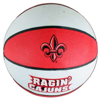 Louisiana Lafayette Ragin Cajuns Mini Rubber Basketball