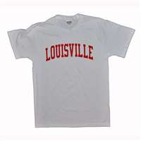 Louisville T-shirt - Big And Bold Print, White