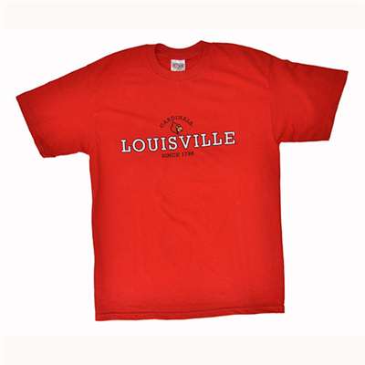 Louisville T-shirt - Team Logo, Red