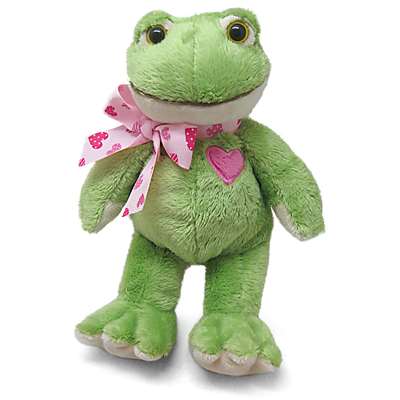 Valentine Love You Stuffed Frog - 8"