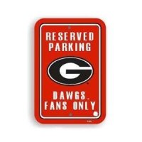 Georgia Plastic Parking Sign
