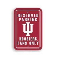 Indiana Plastic Parking Sign