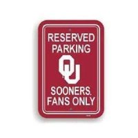 Oklahoma Plastic Parking Sign