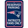 New England Patriots Fan Parking Sign