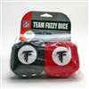 Atlanta Falcons Fuzzy Dice