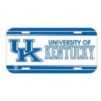 Kentucky Wildcats Plastic License Plate