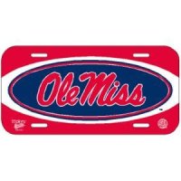 Mississippi Plastic License Plate