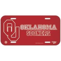 Oklahoma Plastic License Plate