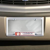 Clemson Plastic License Plate Frame