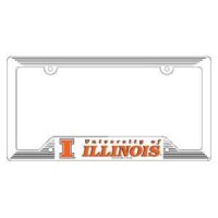 Illinois Plastic License Plate Frame